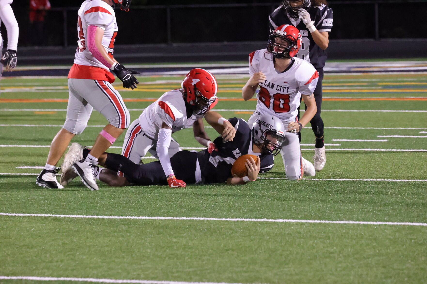 Ocean City vs Egg Harbor Township football game